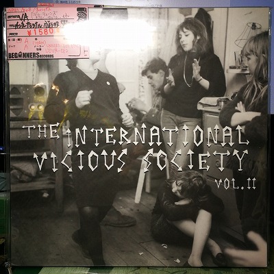 【LP-VA】インターナショナル・ヴィシャス・ソサイエティ Vol,2/デル・ティーンズ、ビリー・ナッシュ他(Spain盤）