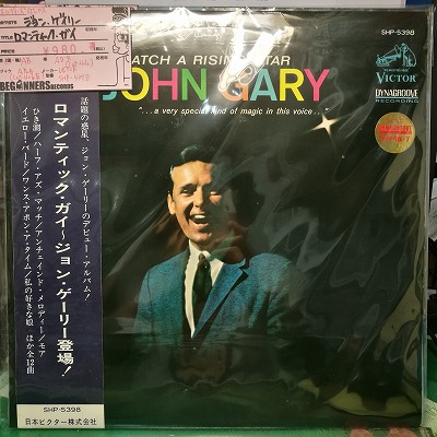 【LP】ジョン・ゲイリー/ロマンティック・ガイ（国内盤/帯付き）