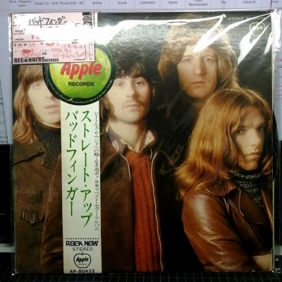 【LP】バッドフィンガー/ストレート・アップ('71/国内盤丸帯付き）