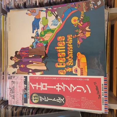 【LP】ビートルズ/イエロー・サブマリン('69/ユニオンジャック帯/Beatles-11) - ウインドウを閉じる